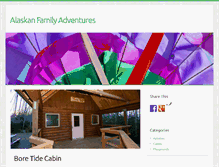 Tablet Screenshot of alaskanfamilyadventures.com